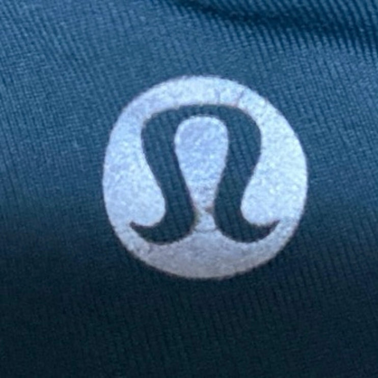 Lululemon Free To Be Blue Strappy Yoga Workout Athletic Sports Bra Crop Top 4