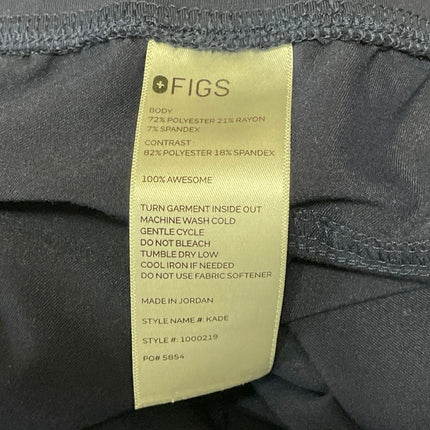 FIGS Kade Navy Blue Drawstring Straight Medical Nurse Cargo Scrub Pants Size XXL