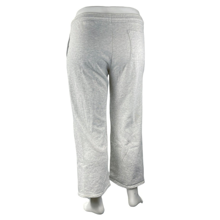 H&M Divided Women's Gray High Waisted Pull On Wide Leg Lounge Sweat Pants Size M