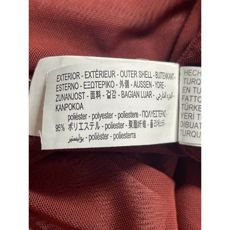 Zara Pink Red Colorblock Sleeveless Tie Knot Mesh Cami Camisole Tank Top Size M