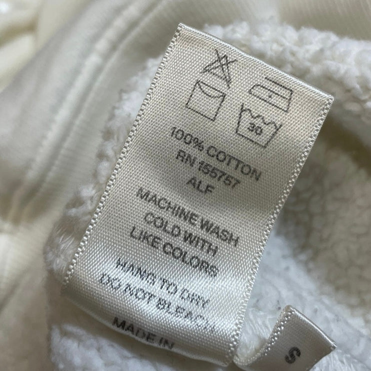 Madhappy Cream Long Sleeve Athletic Activewear Hoodie Sweater Sweatshirt Top S