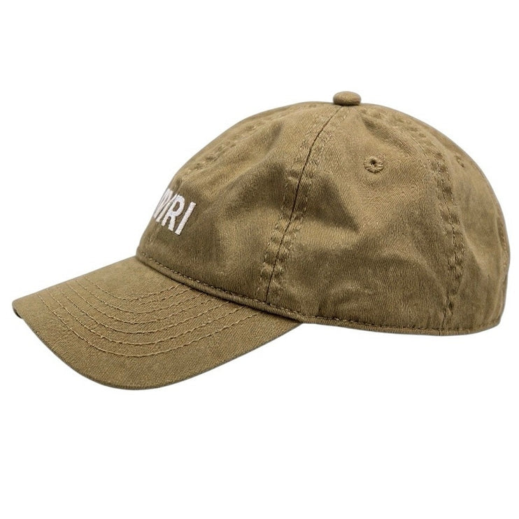 Vuori Unisex Brown Tan Embroidered Logo Adjustable Strap Basball Ball Cap Hat OS