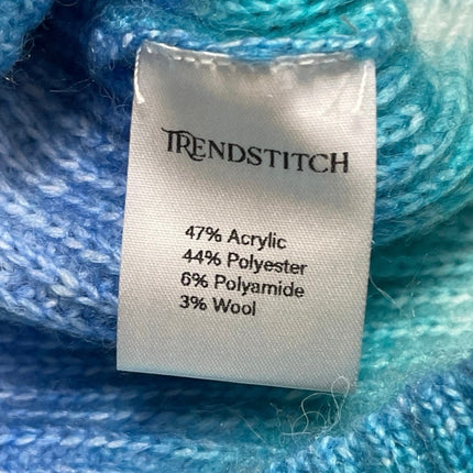 Trendstitch Kids Multicolor Tie Dye Rib Knit Long Sleeve Crew Neck Sweater Top 9