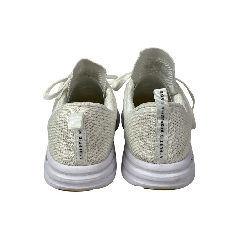 APL Athletic Propulsion Labs TechLoom Pro White Lace Up Running Sneakers Shoes 8