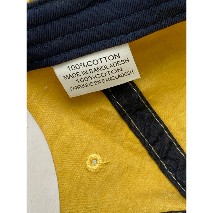 Sundays Women's Yellow Embroidered Logo Adjustable Baseball Cap Hat One Size