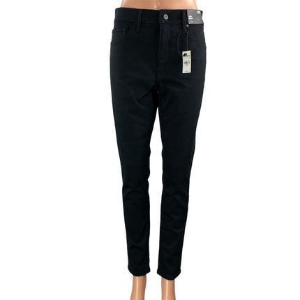 NEW Express Women's Black Supersoft High Waisted Skinny Denim Jeans Size 10