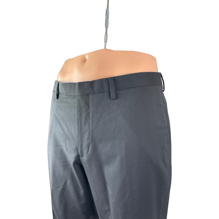 Banana Republic Marzotto Wool High Rise Slim Straight Trousers Dress Pants 32x32