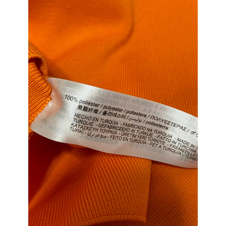 Zara Women's Orange Knit Sleeveless Square Neck Mini A-Line Tank Dress Size S