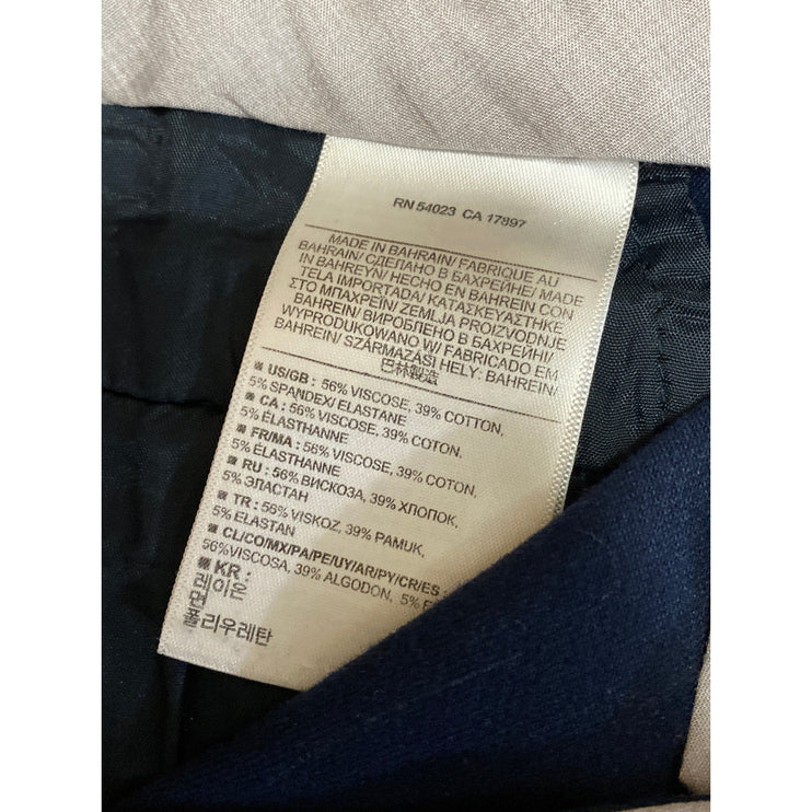 Banana Republic Sloan Women's Blue Mid Rise Skinny Chino Trousers Dress Pants 2