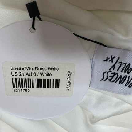 shellie mini dress white Princess Polly Women's Shellie Strapless Minidress - White