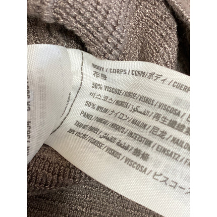 Abercrombie & Fitch Brown Rib Knit Long Sleeve Crew Neck Bodysuit Sweater Top S