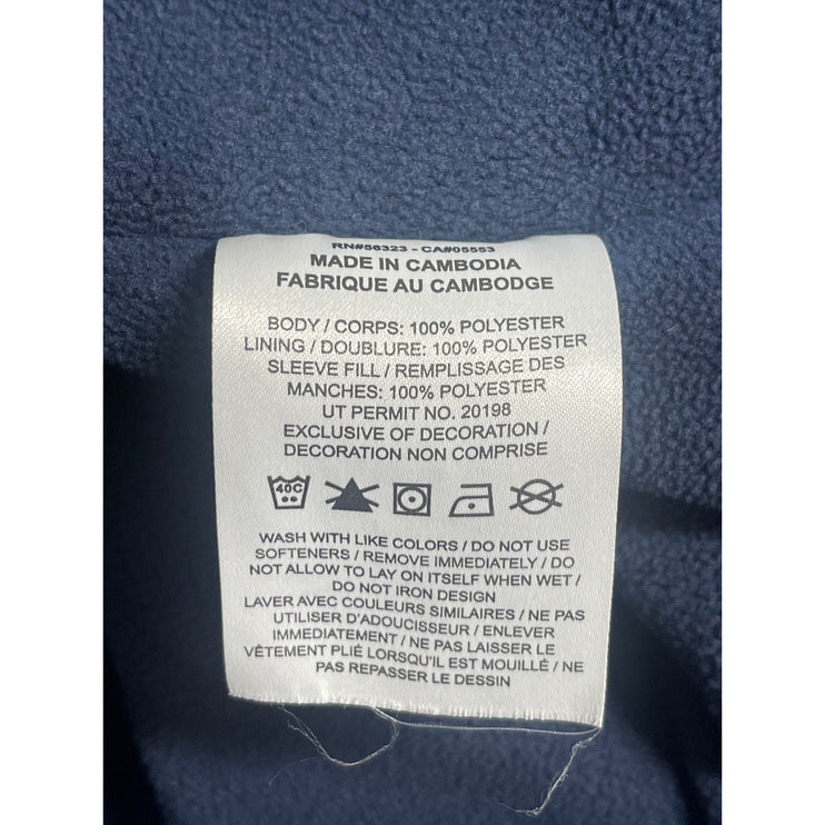 Nike Men's Blue Hoodie Hooded Full Zip Long Sleeve Outdoor Windbreaker Jacket M