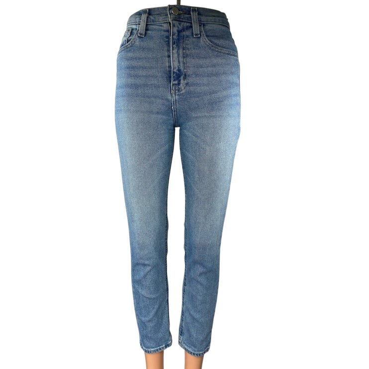 Urban Outfitters BDG Women's Blue High Rise Skinny Girlfriend Denim Jeans Sz 25