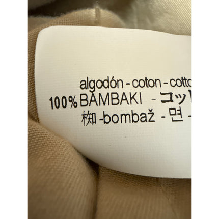 Zara Brown Blue Colorblock Long Sleeve Button Down Crop Shirt Jacket Top Size XS