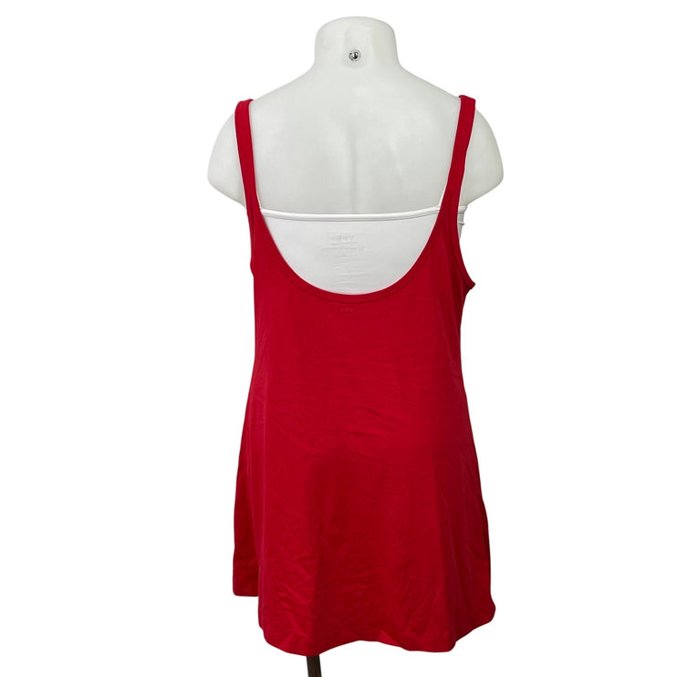 YPB Abercrombie & Fitch On The Go Red Sleeveless Cami Mini Tank Dress Size L