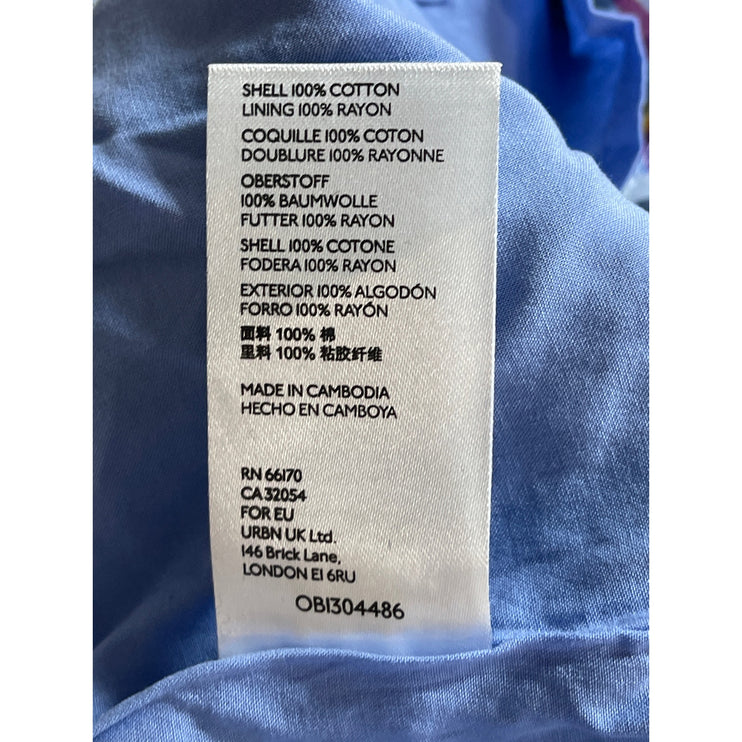 Urban Outfitters Multicolor Gingham Plaid Checkered Straight Mini Skirt Size XS