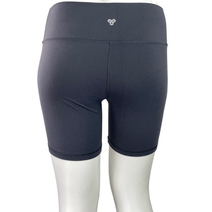 Aritzia TnAction Black High Rise Workout Running Athletic Biker Shorts Size XL