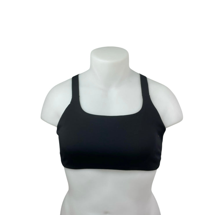 Lululemon Ultralu Black Sleeveless Athletic Activewear Sports Bra Tank Top Sz 12