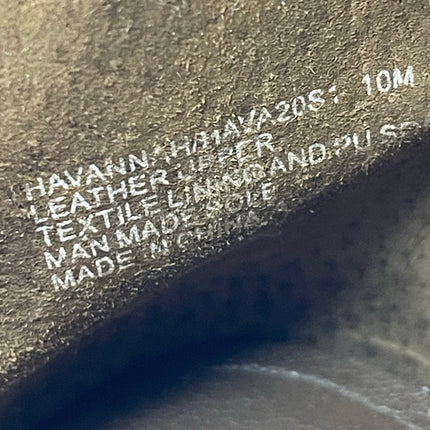 Steve Madden Havannah Tan Brown Suede Pointed Tie Block Heel Ankle Boots Sz 10M