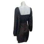 strapless open back dress Princess Polly Black Floral Cutout Smocked Long Puff Sleeve Mini Bodyc –  Brie
