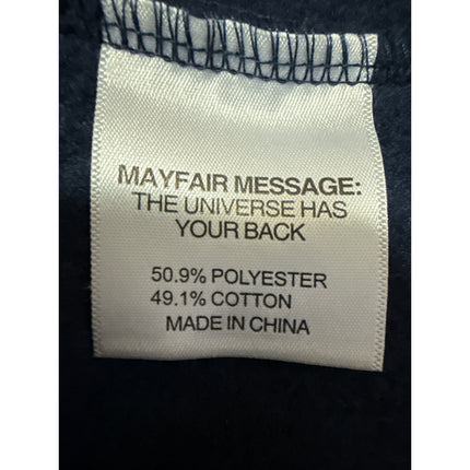 Mayfair Pat On The Back Blue Embroidered Long Sleeve Sweatshirt Sweater Top XXL