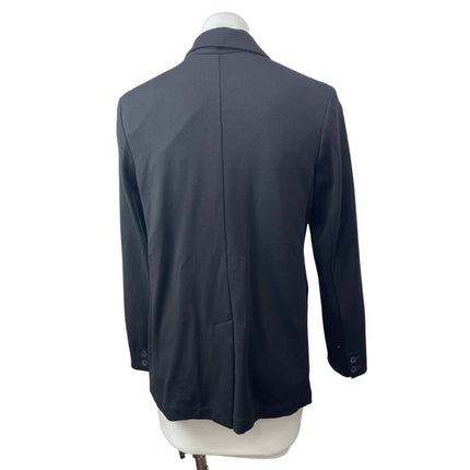 Old Navy Women's Black Long Sleeve Notch Lapel Blazer Suit Coat Jacket Size S