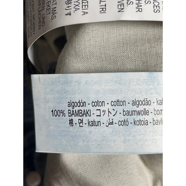 NEW Zara Women's Blue High Waisted Faded Straight Wide Leg Denim Jeans Pants 6