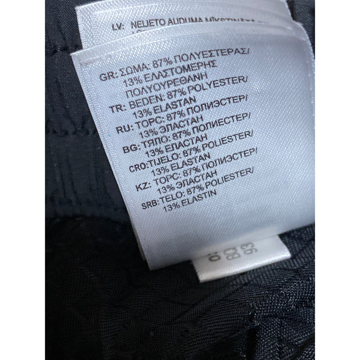 Adidas Climalite Black High Rise Athletic Trousers Joggers Sweat Pants Size M