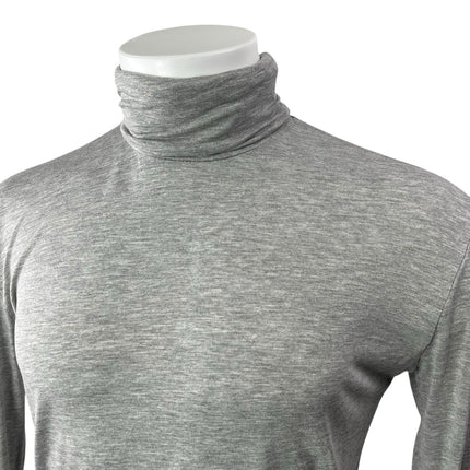 Zara Men's Gray Long Sleeve Turtleneck Knit Sweatshirt Pullover Sweater Top Sz M