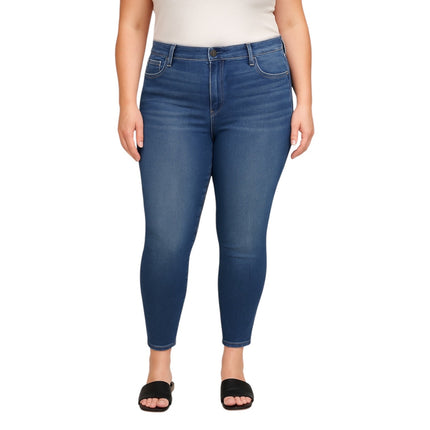 Old Navy Rockstar Super Skinny Mid Rise Women's Blue Casual Denim Jeans Size 14