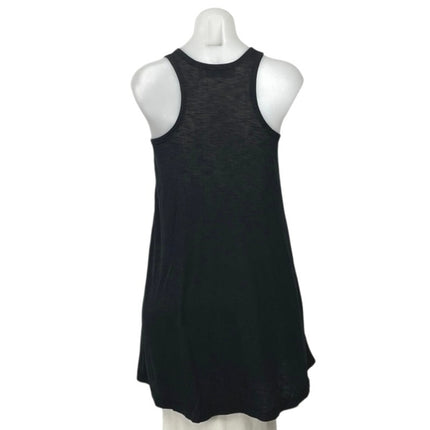 Free People FP Beach Black Racerback Sleeveless Cami Tunic Tank Top Size XS