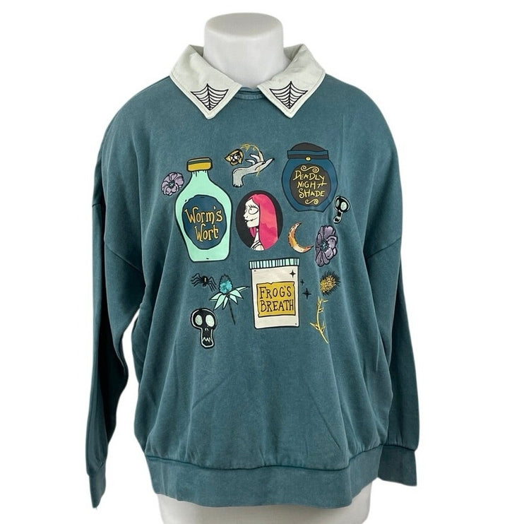 NEW Disney X Her Universe The Nightmare Before Christmas Sally Sweatshirt Top 1X