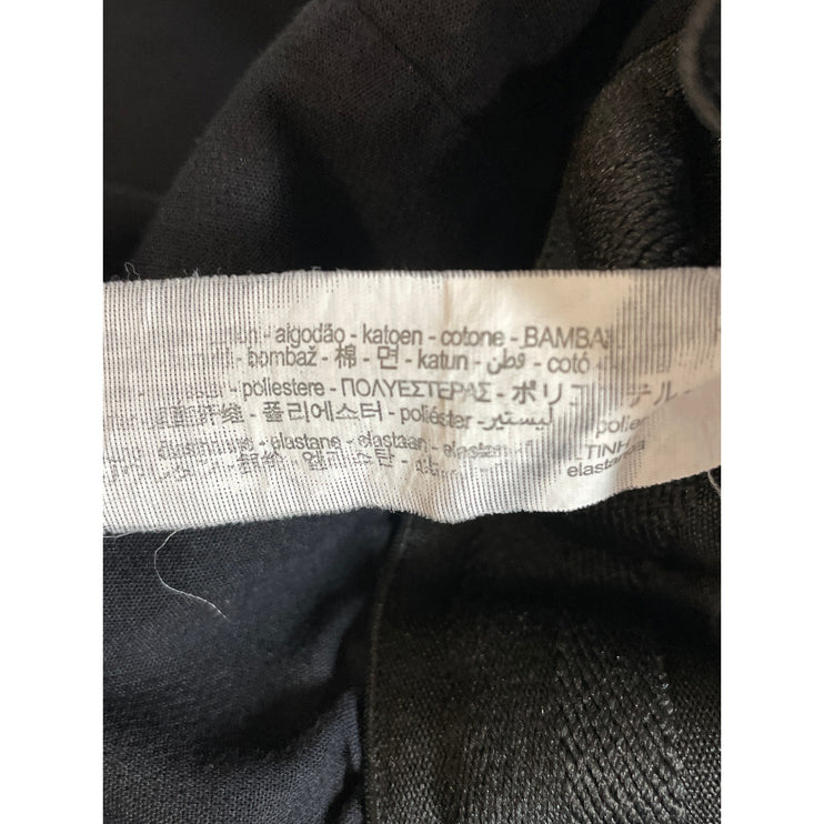 Zara Womens Black High Rise Slim Fit Office Tapered Trousers Dress Pants Size M