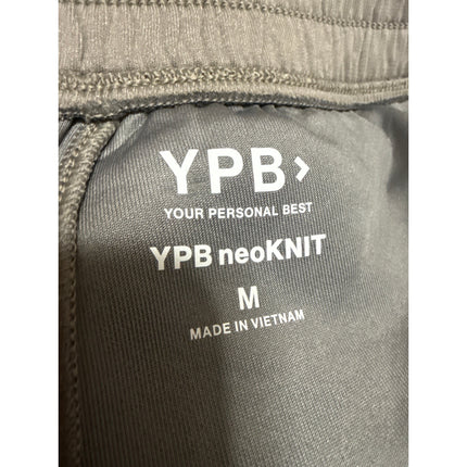 YPB neoKNIT Women's Gray High Rise Wide Leg Yoga Trousers Sweat Pants Size M
