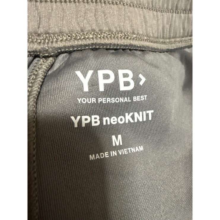 YPB neoKNIT Women's Gray High Rise Wide Leg Yoga Trousers Sweat Pants Size M