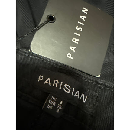 NEW Parisian Black Distressed Skinny High Waist Boyfriend Denim Jeans Pants Sz 8