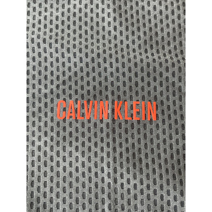 Calvin Klein Women's  Black Logo Crewneck Long Sleeve Activewear Shirt Top Sz M