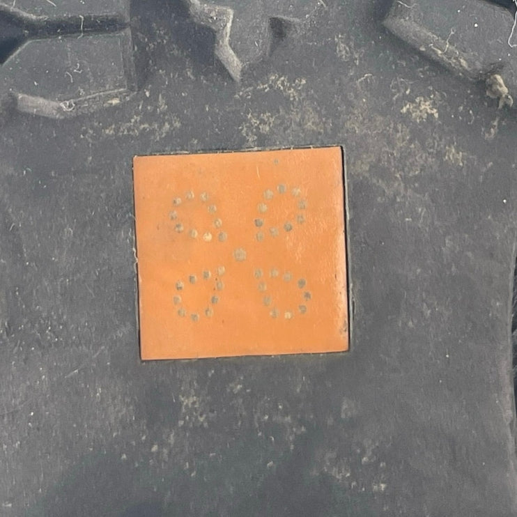 Caslon Tatum Black Faux Fur Leather Round Toe Block Heels Platform Ankle Boots 8