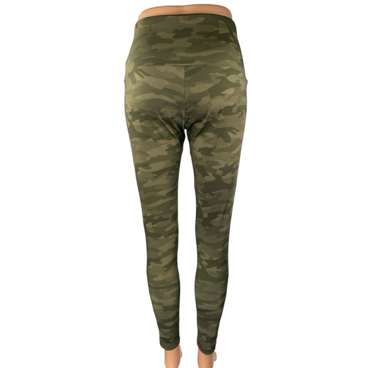 Onzie Green Camo Camouflage Mesh Activewear Fitness Workout Leggings Pants Sz S
