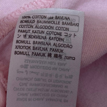 Edikted Women's Pink California V-Neck Long Sleeve Oversize Baseball T-Shirt M