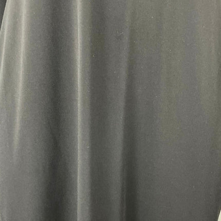 Calvin Klein Black Bell Sleeve Round Neck Stretch Cocktail Mini Sheath Dress L