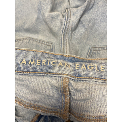 American Eagle 90s Straight Women's Blue Relaxed High Rise Denim Jeans Size 6