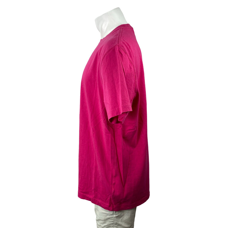 J.Crew Re-Imagined Men's Pink Crew Neck Short Sleeve Basic Tee T-Shirt Top Sz XL