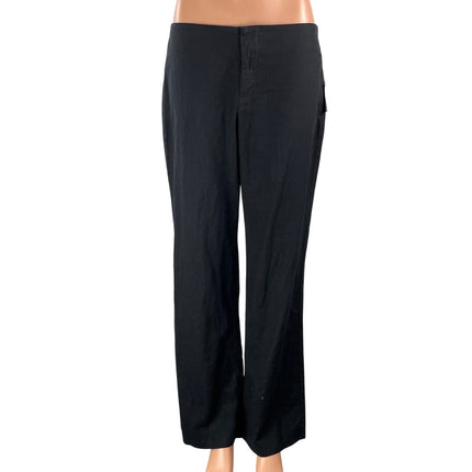 NEW GAP Women's Black High Rise Bootcut Straight Leg Trouser Dress Pants Size 6