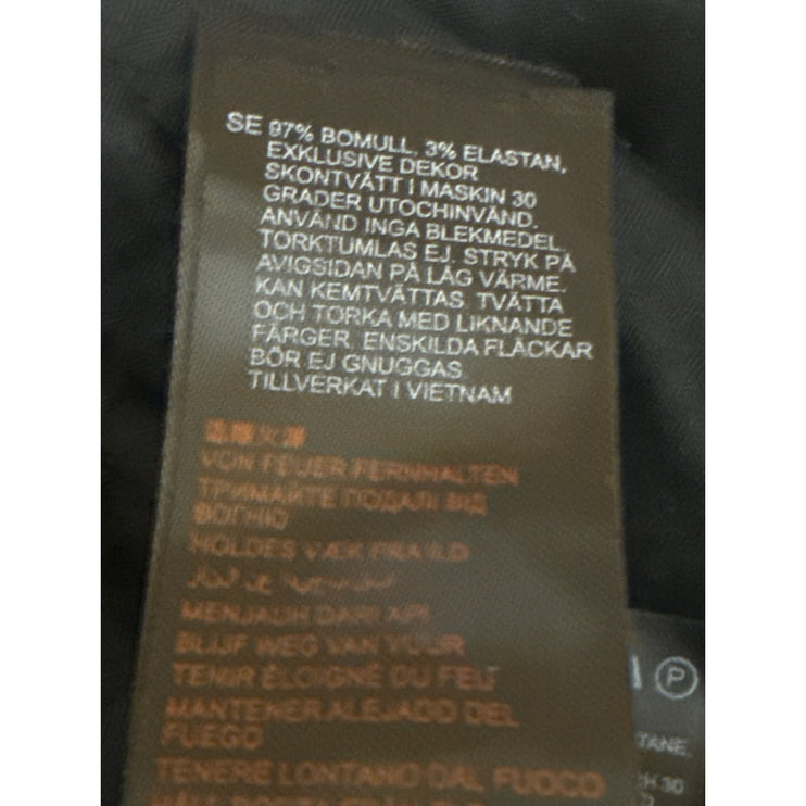 Reiss Kids Girls' Black Mid Waist Classic Skinny Trousers Pants Sz 11-12Y 152cm
