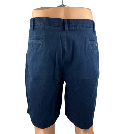 POLO Ralph Lauren Men's Blue High Rise Slim Straight Khaki Chino Shorts Size 42