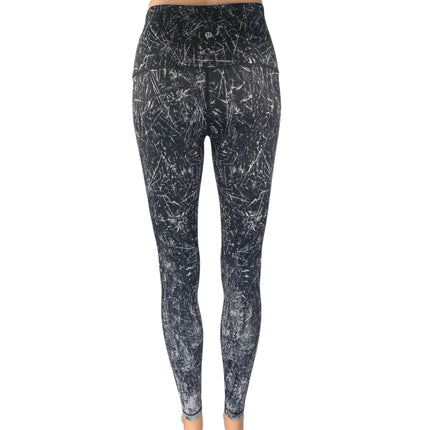 Lululemon Wunder Under Black Skinny Mid Rise Activewear Yoga Leggings Pants Size 4