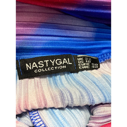 Nasty Gal Women's Multicolor Printed Long Sleeve Button Up Shirt & Pants Sets 18