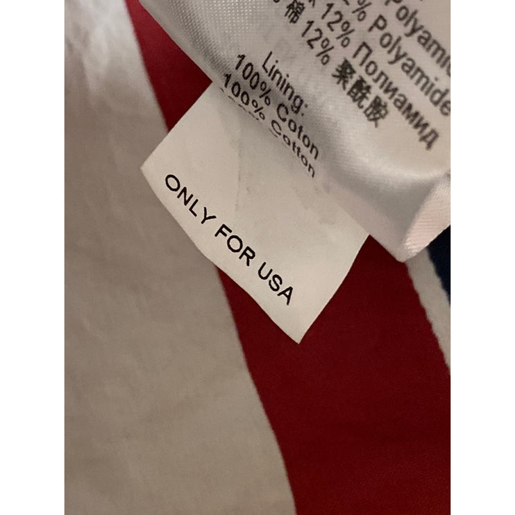 MSRP $1,290 La DoubleJ Libertine Striped Jacquard Midi A-Line Shirt Dress Sz XS