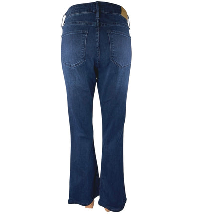 Dear John Rosa Women's Dark Wash High Waist Flare Bootcut Denim Jeans Pants 27